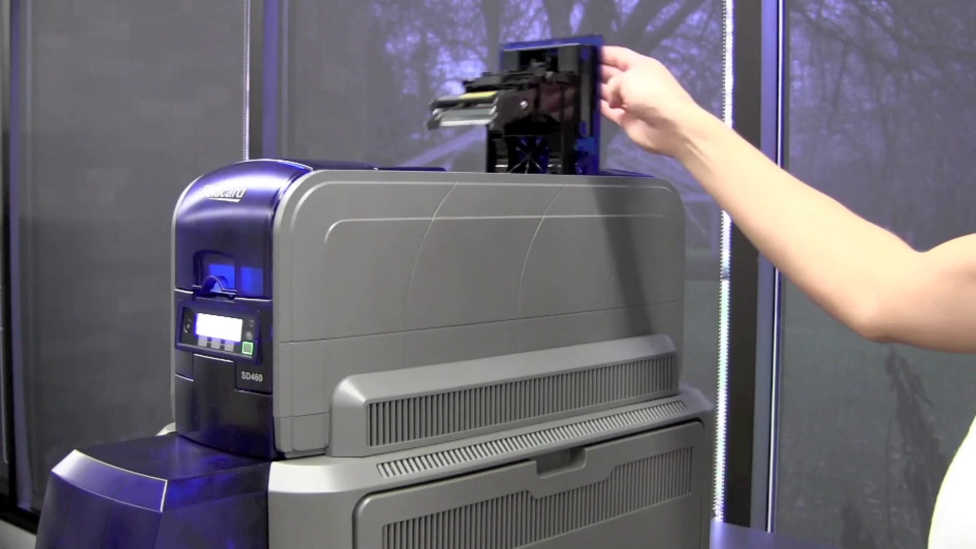 Datacard Sd460 Id Card Printer With Laminator